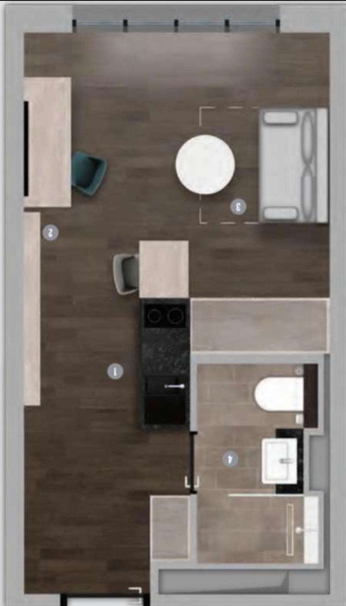 Studio Apartment Uber Den Wolken Berlin Ngoại thất bức ảnh